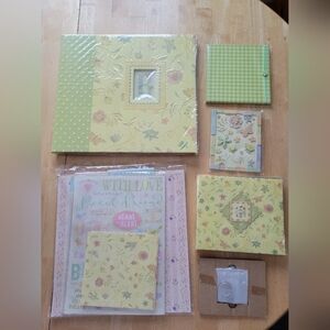 Scrapbook kit 2500 pieces Brenda Walton K&company Monogram Scrapbook Kit